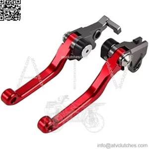 for XR650L for XR 650L 650 L 1993-2022 2021 2020 2019 2018 2017 2016 2015 Motorcycle Brake Clutch Lever Aluminum Accessories Clutch Brake Handle Lever (Color : Red)