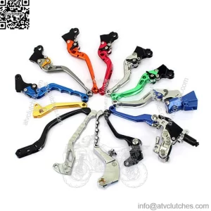CNC Billet Aluminum Adjustable Motorcycle Brake Clutch Levers