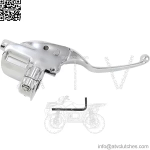 Drag Specialties Chrome Hydraulic Clutch Lever Assembly 2017-20 Harley Touring (For: Harley-Davidson)