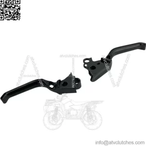 Arlen Ness Method Lever Set Pair Black Cable Billet Harley Touring Trike 08-16 (For: Harley-Davidson)