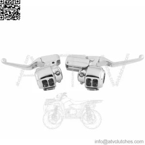 Biker's Choice Chrome Handlebar Control Kit Harley Softail 15-17 (For: Harley-Davidson)