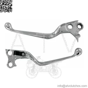 Drag Chrome Wide Brake Clutch Hand Levers 96-16 Harley Touring Softail Dyna XL (For: Harley-Davidson)