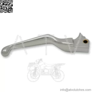 Drag Polished Wide Brake Hand Lever Replacement 42806-04 Harley Sportster 04-13 (For: Harley-Davidson)