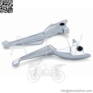 Kuryakyn Chrome Wide Boss Brake Clutch Levers Harley 2017-2020 Touring Bagger (For: Harley-Davidson)