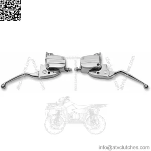 Chrome Hydraulic Clutch Brake Master Cylinder Lever 14-16 Harley Touring Bagger (For: Harley-Davidson)
