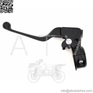 Black Clutch Lever Replacement Handlebar Control Perch 07-17 Harley Softail Dyna (For: Harley-Davidson)