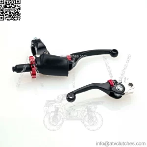 Black F4 Clutch+Brake Lever Pro Pack For Honda Sportrax 400 TRX400EX 2x4 199
