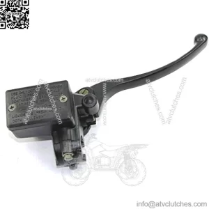 (Full Black) Suzuki ATV Eiger King Quad Quadmaster Quadracer Quadrunner Quadsport Twin Peaks Vinson Front Brake Master Cylinder