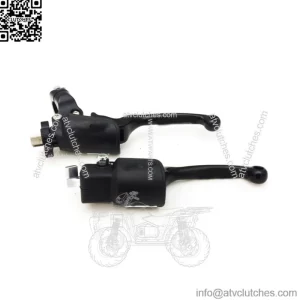 Black F3 Unbreakable Brake + Clutch Levers Kit Yamaha 700 YFZ450R (For: More than one vehicle)