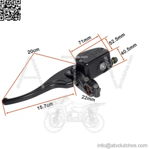 Handlebar front master brake cylinder