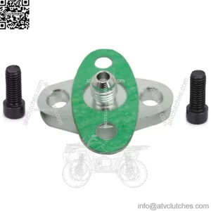 Universal T3 T4 turbocharger flange AN4 supply pipe flange adapter TF004