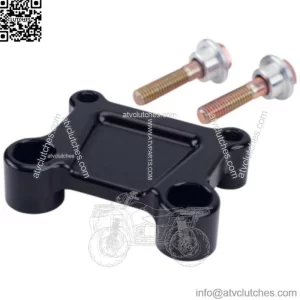 LA Choppers Black Ultra T-Bar Adapter Harley Touring Electra Glide Street Glide (For: Harley-Davidson)