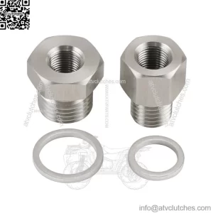 Oil Pressure Sensor Adapter LS Engine Swap Male M16x1.5 Female 1/8 NPT LS1 Parts (For: More than one vehicle)