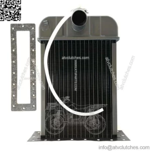 351878R92 Radiator For International Case Cub Lo boy With Cap & Gasket 4 ROW