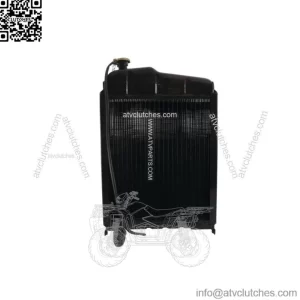Complete Tractor Radiator 1406-6364 For John Deere 420 Indust/Const 1406-6364