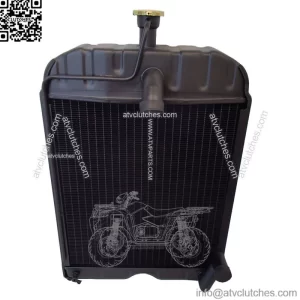 3 Row New Radiator Fits Ford Tractors 2N 8N 9N 8N8005 with Cap