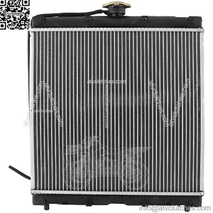 Complete Tractor 1406-6333 Radiator Compatible With/Replacement For John Deere 3120, 3203 Compact Tractor, 3320 Compact Tractor, 3520 Compact Tractor, 3720 Compact Tractor, 4105 Compact Tractor