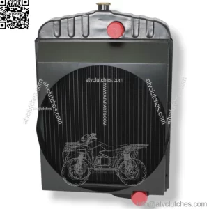 Tractor Radiator Fits Oliver 1550 1555 1600 1650 1655 Models 163342AS 163343AS