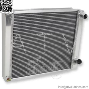Aluminum Chevy Racing Radiator Double Pass 24" Performance IMCA 2 Row Universal