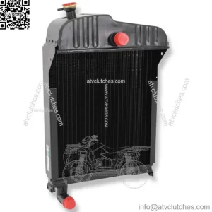 Tractor Radiator Fits John Deere 420 430 with Short Neck OE# AT10299 AM2959T