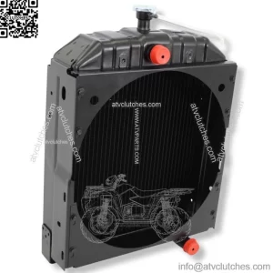 Tractor Radiator Fits Allis Chalmers D17 Gas & LP OE# 70229702