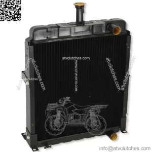 Radiator Fits Case IH 574 674 2500A Tractor OE# 66496C2 539567R2 539567R1