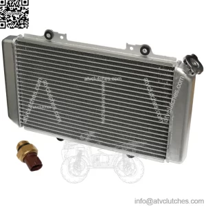Radiator for Yamaha Grizzly 660 YFM660F Hunter 2002 2005 2007 2008 & Heat Sensor