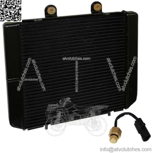 Radiator for Polaris Sportsman 500 4X4 HO 2009 2010 2011 2012 W/Sensor & Cap