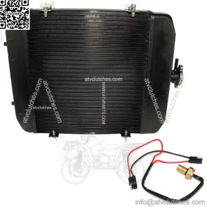 Radiator for Arctic Cat 650 V-2 4X4 Fis Cat 2004 2005 W/ Sensor
