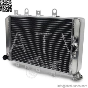 Aluminum ATV Radiator For Yamaha YFM550 YFM700 Grizzly 550/700 2009-2014 1HP-E2460-00-00