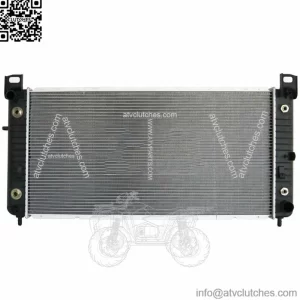 One New DENSO Auto Parts Radiator 2219514 for Cadillac Chevrolet GMC Hummer (For: More than one vehicle)