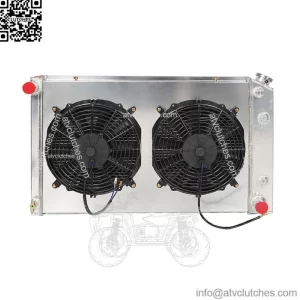 For Chevy 1970-81 Camaro/ 1978-87 Monte Carlo 3 Row Aluminum Radiator+Shroud Fan