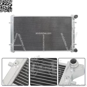2ROW Aluminum Radiator For 1999-2005 VW VAG Golf Jetta MK4 Audi TT 1J0121253AD