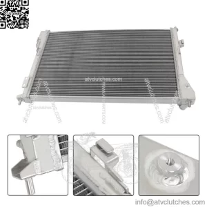 CU13185 Aluminum Radiator For 2011-2019 Ford Explorer 3.5L 2010-2018 Lincoln MKT