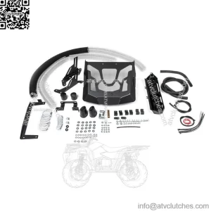 Relocator radiator with snorkels Yamaha Grizzly 700 2016->