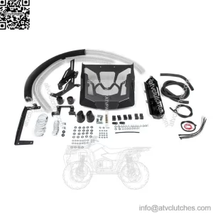 Relocator radiator with snorkels Yamaha Grizzly 700 2007-2015
