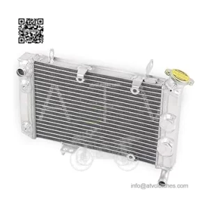 Full Aluminum Radiator Compatible with 2003 04 05 06 07 2008 Suzuki LT-Z400 LTZ400 KFX400 DVX400 03-08