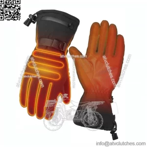 Electric Heated Gloves Men Touchscreen Winter Warm Rechargeable Mittens