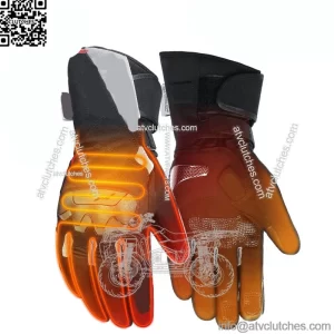 Rechargeable Heated Motorcycle Gloves Waterproof Touchscreen UTV ATV