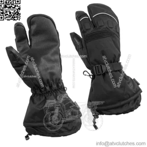 Mens Castle X PLATFORM 3-FINGER Snowmobile Gloves Winter Mitt Snow