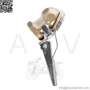 Brass Lock On Tire Inflator Locking Air Chuck Air Hose Attachment 1/4" NPT