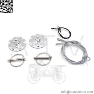 Hood lock#Silver
