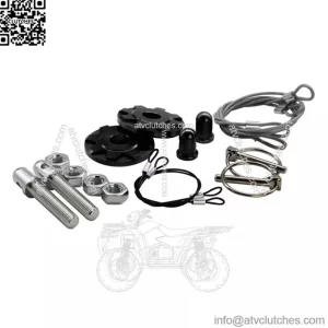 Hood lock upgraded version#black