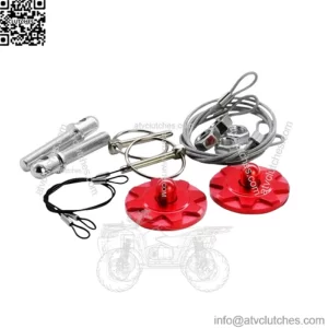 Hood lock upgraded version#red
