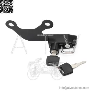 KAWASAKI NINJA 650 Z650 2017-2023 Rear Footrests Mounting Helmet Lock Passenger