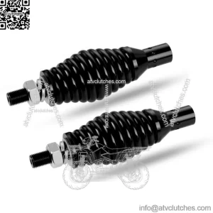 Pair RGB LED Whip Lights Spring Base Mounting Mounts For Polaris RZR UTV ATV SxS (For: More than one vehicle)