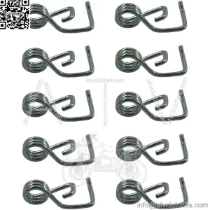 Replacement LVU11500 Tractor Fuel Gate Spring Fits John Deere 4200 4210 4300 4310 4400 4410 4500 4520 Compact Utility Tractor(10 Pack)