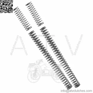 Progressive Drop-In Front Fork Lowering System Kit 2" Front Harley Touring 02-05 (For: Harley-Davidson)