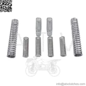 Chrome Fork Spring Replacement Set Harley Softail Springer FXSTS FLSTS 46053-88 (For: Harley-Davidson)