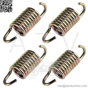 4x Exhaust Muffler Spring For Polaris Sportsman X2 500 700 800 EFI 2007 - 2010 (For: Polaris Sportsman 800)